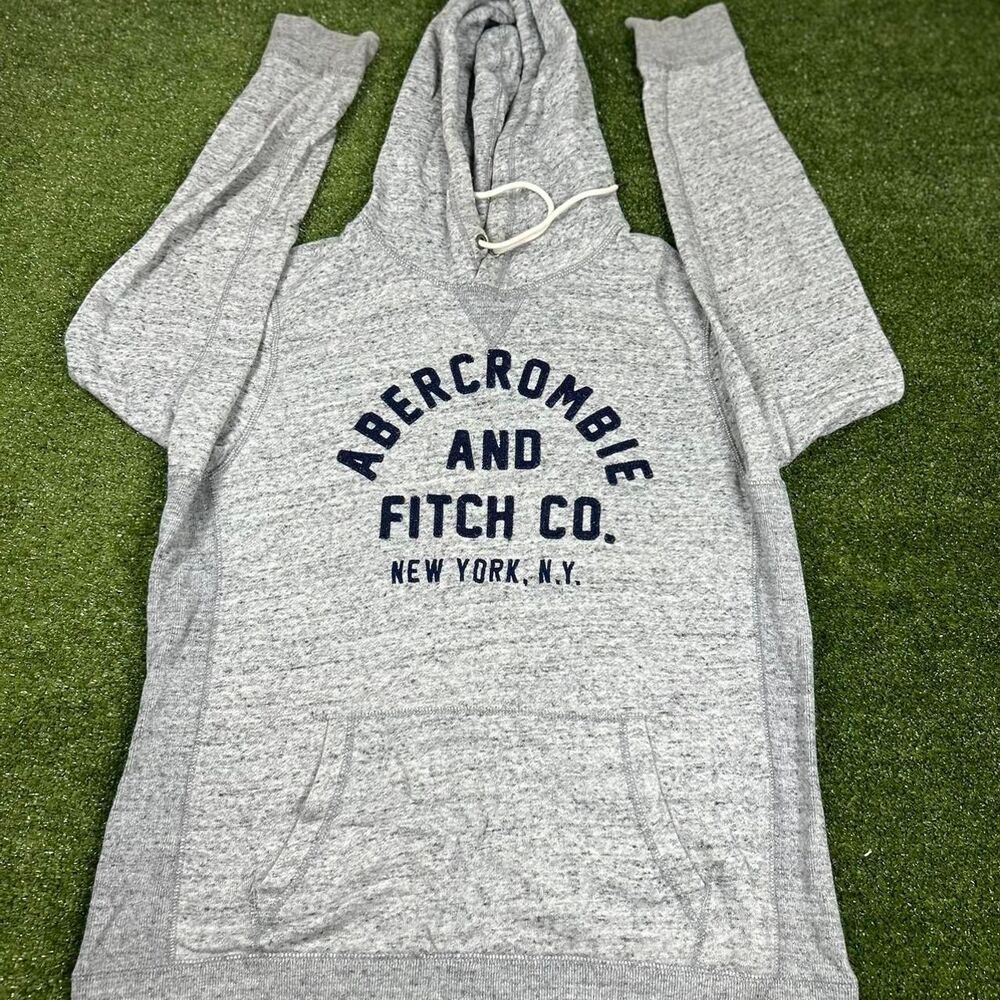 Abercrombie-fitch Men's Grey Hoodie
